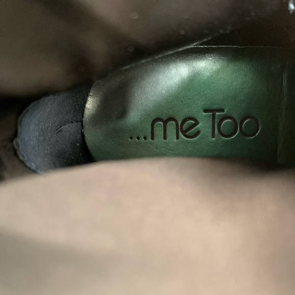 Me Too Darcey Black Leather Ankle Buckle Riding Boots Woman’s 8.5M - Picture 12 of 16